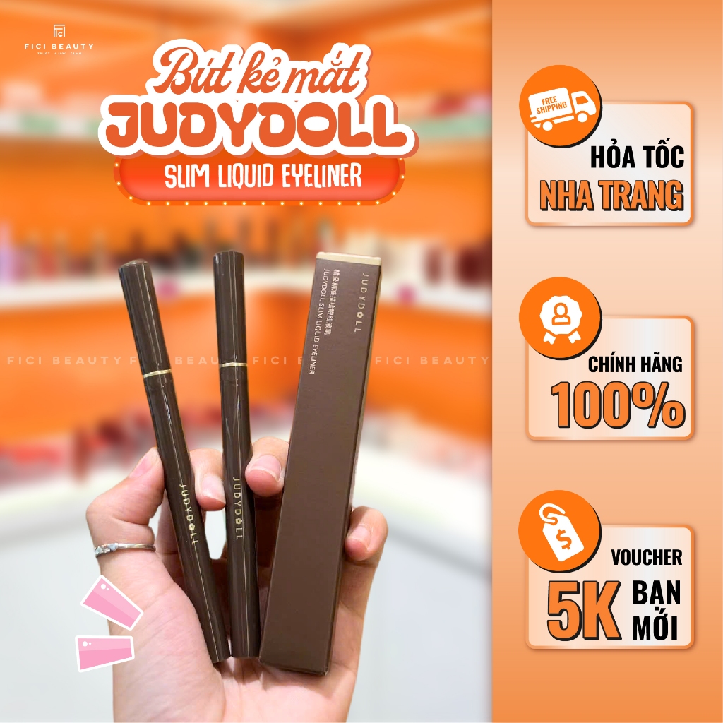 JUDYDOLL Bút Kẻ Mắt Slim Liquid Eyeliner #01