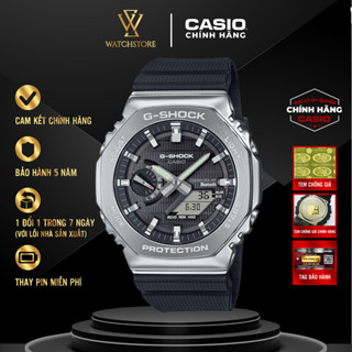 Đồng Hồ Nam G-Shock GBM-2100-1ADR Năng Lượng Mặt Trời Mobile Link Mặt Kính Khoáng 44.4mm Chống Nước Dây Nhựa Resin