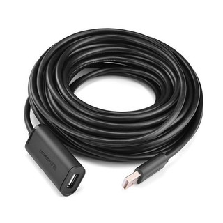 Dây USB nối dài 10m có chíp khuếch đại chính hãng Ugreen 10321, cáp nối dài USB 10m xịn dailyphukien