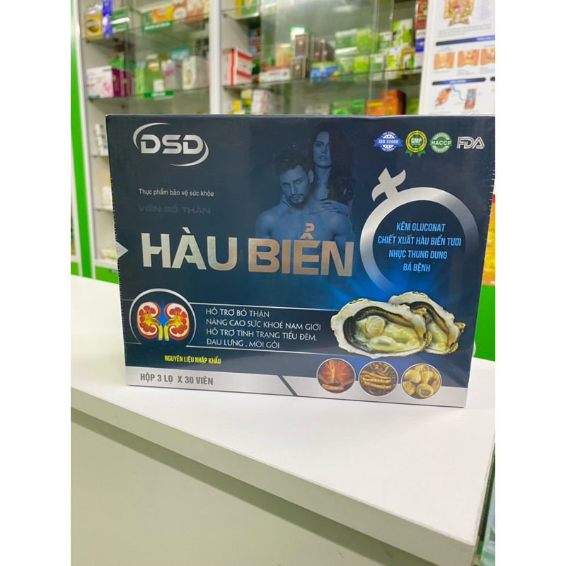 Hàu biển ( hộp 3 lọ) Tăng cường chức năng sinh lý nam