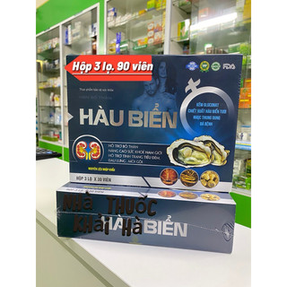 Hàu biển ( hộp 3 lọ) Tăng cường chức năng sinh lý nam