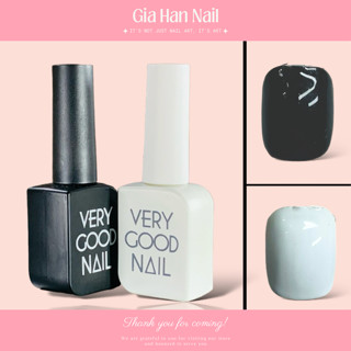 Sơn very good trắng, đen - Sơn gel tone màu siêu đẹp (5 màu) lẻ chai - GIA HAN Nail