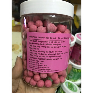 viên mầm dâu tây ( hũ 500g )