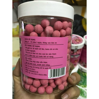 viên mầm dâu tây ( hũ 500g )
