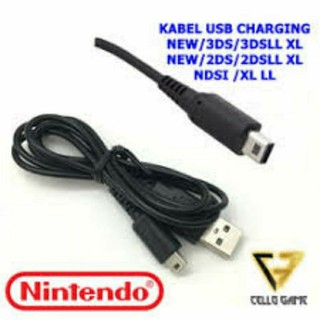 cáp usb Nintendo dsi/2ds/3ds Cable sạc chân Usb máy game DSi 3DS.2DS New3DS..dây usb 3ds