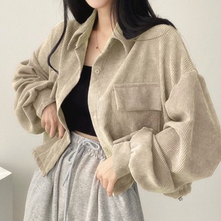  Áo nhung tăm dáng Croptop tay dài form rộng có dây rút gấu phối đồ xinh phù hợp mặc thu đông hay mùa hè chống nắng 