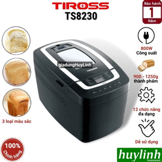 Máy làm bánh mì Tiross TS8230 - 12 chức năng