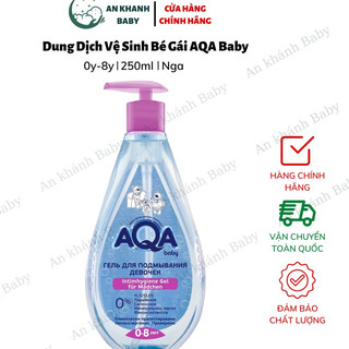 Dung dịch vệ sinh AQA cho bé trai, bé gái 250ml