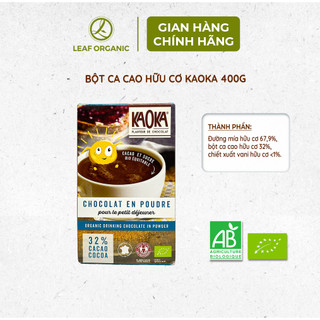 Bột Ca cao hữu cơ Kaoka 400g - Pháp