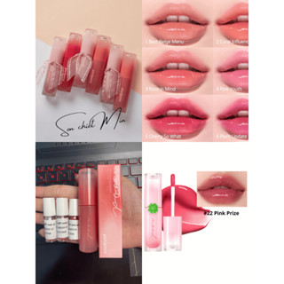 [ Son Chiết ] Son Tint Bóng Peripera Ink Mood Glowy Tint 4g 23 21 22 Full màu MOOD