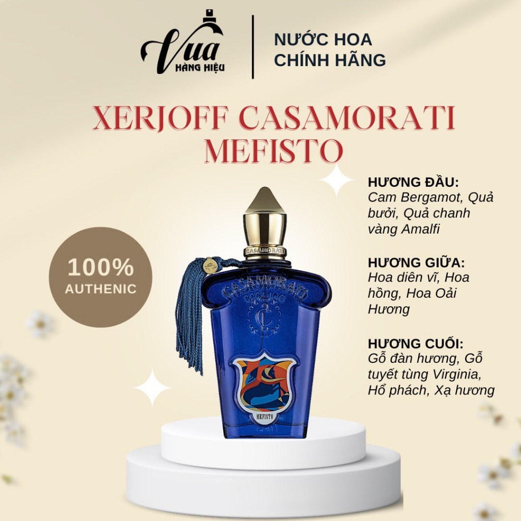 Xerjoff Mefisto | Nước hoa unisex | Vua Hàng Hiệu