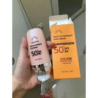 Kem chống nắng DAILY UV DEFENSE SUN CREAM SPF 50 PA ++++  20g