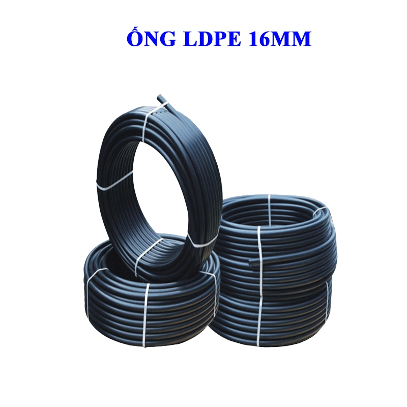 Combo 5/10/15 Mét Ống LDPE 16mm dày 1.2mm