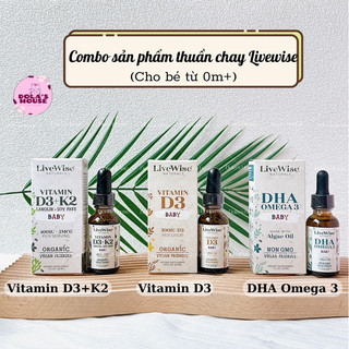 VITAMIN D3+K2 LIVEWISE 30ML