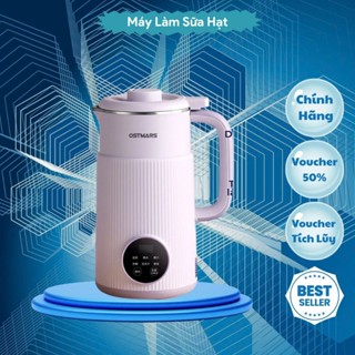 Máy Làm Sữa Hạt OSTMARS , Dung Tích 800ML,Máy Xay Hạt Đa Năng Công Suất 600ML ,Làm Bằng INOX 304 Siêu Bền