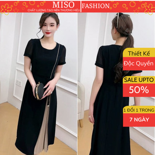 Váy Nữ Thiết Kế Cao Cấp V101, Đầm Mặc Dự Tiệc Sang Chảnh Chất Liệu Umi Hàn Cao Cấp