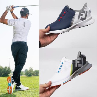 Giày golf nam FJ HC02, giầy thể thao nam cao cấp chống trơn trượt, thiết kế có nút vặn BOA tiện lợi thoải mái - HC GOLF
