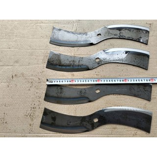 Lưỡi băm cỏ dài 40cm, dày 3ly, lỗ trục hình bầu dục