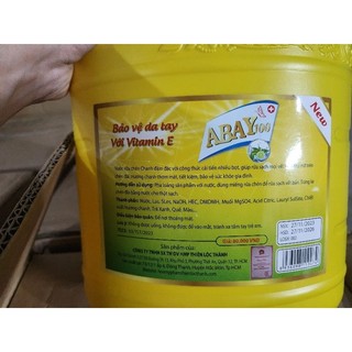 🧴 [Một can] nước rửa chén ABAY 4kg – Hương chanh mát lạnh, sạch bong chén đĩa!