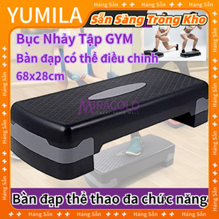 [Hàng Sẫn] Bục Nhảy Tập GYM, Bục bệ dậm nhảy, bục bệ bàn đạp Yoga 68x28cm Yumila