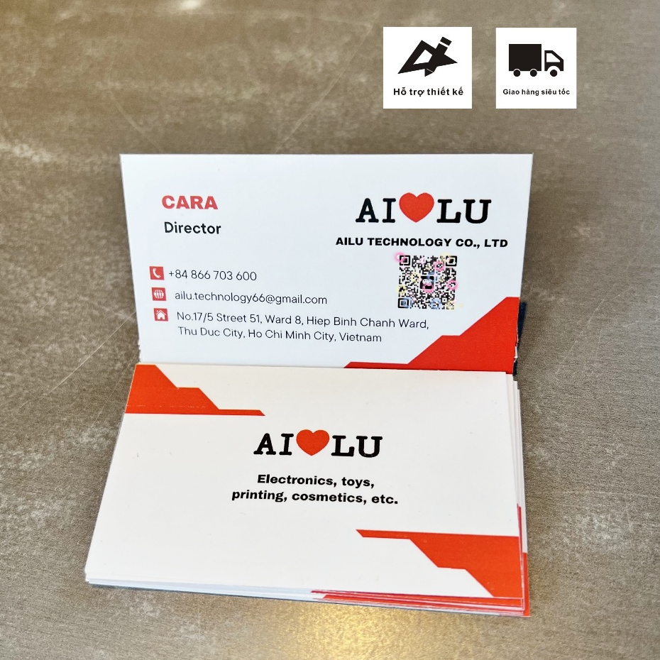 In Card Visit, name card theo yêu cầu, in thẻ liệu trình, thẻ spa, combo 100c