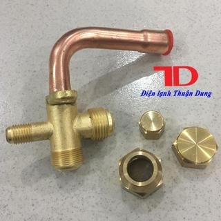 Van khóa dàn nóng điều hòa phi 10
