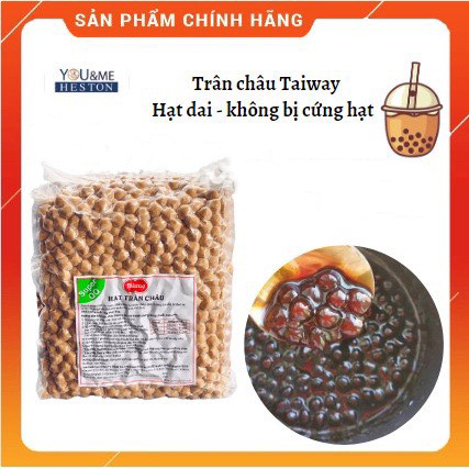 [SALE DATE THÁNG 3.2025] Trân châu đen 2kg hiệu TAIWAY hạt dai chuẩn vị Đài Loan