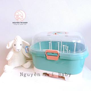 Khay úp bình sữa, cốc Jupin cao cấp có nắp đậy