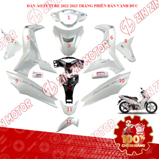 Dàn Áo Future 125 Fi, Xe Future Led Trắng 2022 2023 Phiên Bản Cao Cấp - ZZM