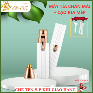 Máy tỉa lông vùng kín, cạo lông mặt đa năng làm sạch lông mũi, bikini cho nữ êm ái ko trầy xước da, Anchi Beauty
