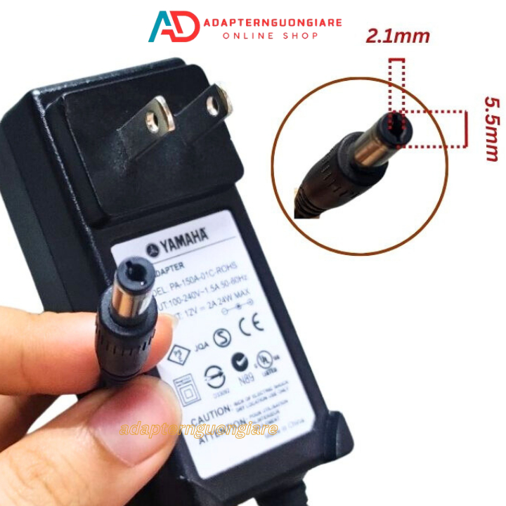 adapter nguồn cho đàn Yamaha PSR-E423 PSR-E413 12v