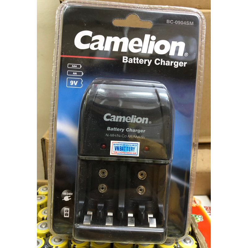 Sạc pin Camelion AA - AAA - 9V -BC-0904
