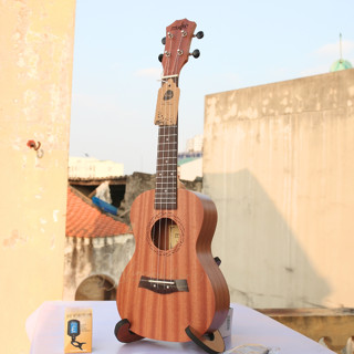 Đàn Ukulele MUSIC Concert Tenor MG01 Full Gỗ Mahagony - Vinaguitar Phân Phối Chính Hãng Bảo Hành 2 Năm