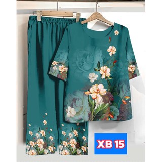 ĐỒ BỘ LỤA CHO MẸ CHO BÀ chất lụa mềm mịn mát, mặc thoải mái, dễ chịu