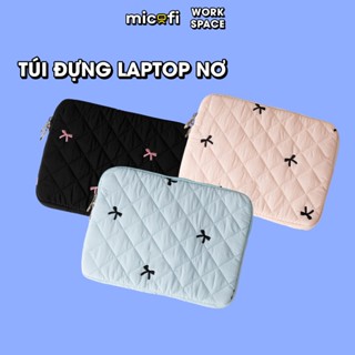 Túi Đựng Laptop Micofi Ruy Băng Nơ Nhỏ Bao Đựng Máy Tính Chống Sốc 15 6 Inch 14 Inch