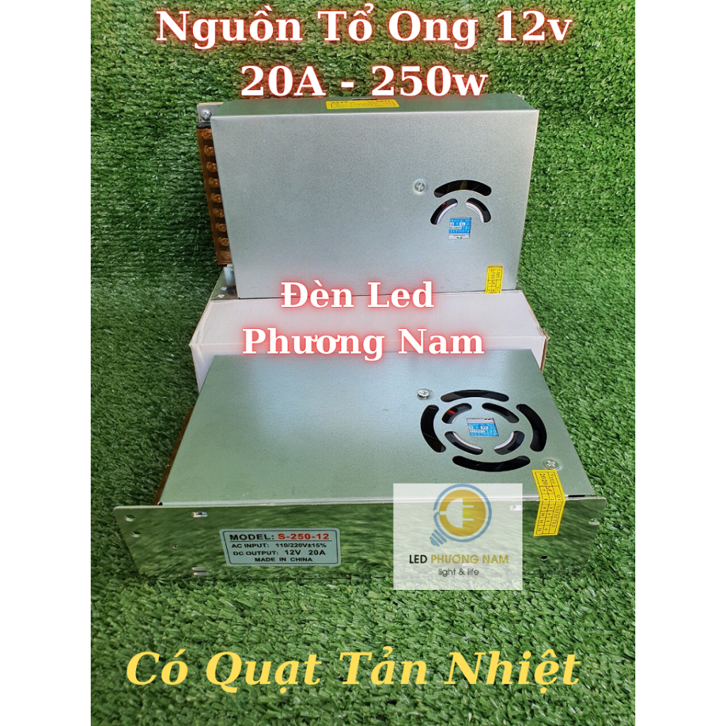 Bộ Đổi Nguồn 220v qua 12V từ 2A đến 50A