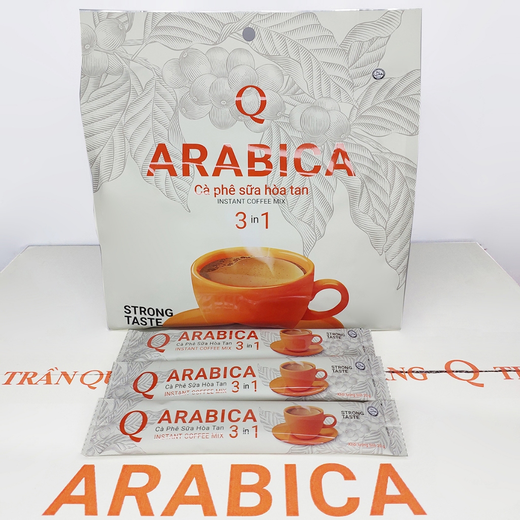 Cà phê sữa Arabica Trần Quang bịch 480g (24 gói nhỏ 20g)