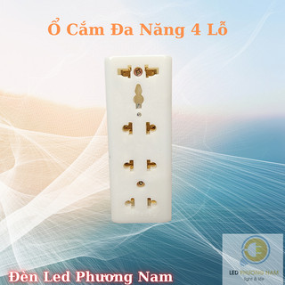 [COMBO 2 ]  Ổ Cắm Không Dây 3 Lỗ ABS