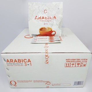 Cà phê sữa Arabica Trần Quang bịch 480g (24 gói nhỏ 20g)