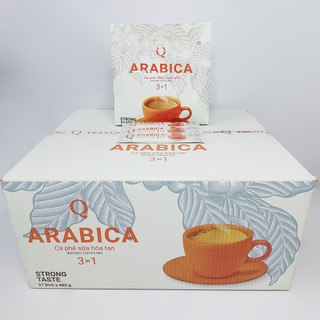 Cà phê sữa Arabica Trần Quang bịch 480g (24 gói nhỏ 20g)