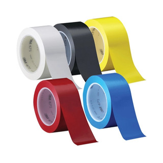 Băng keo 1 mặt chuyên dùng dán nền phân vạch siêu bền bám dính chắc 3M Vinyl Tape USA 471 50mm x 33m