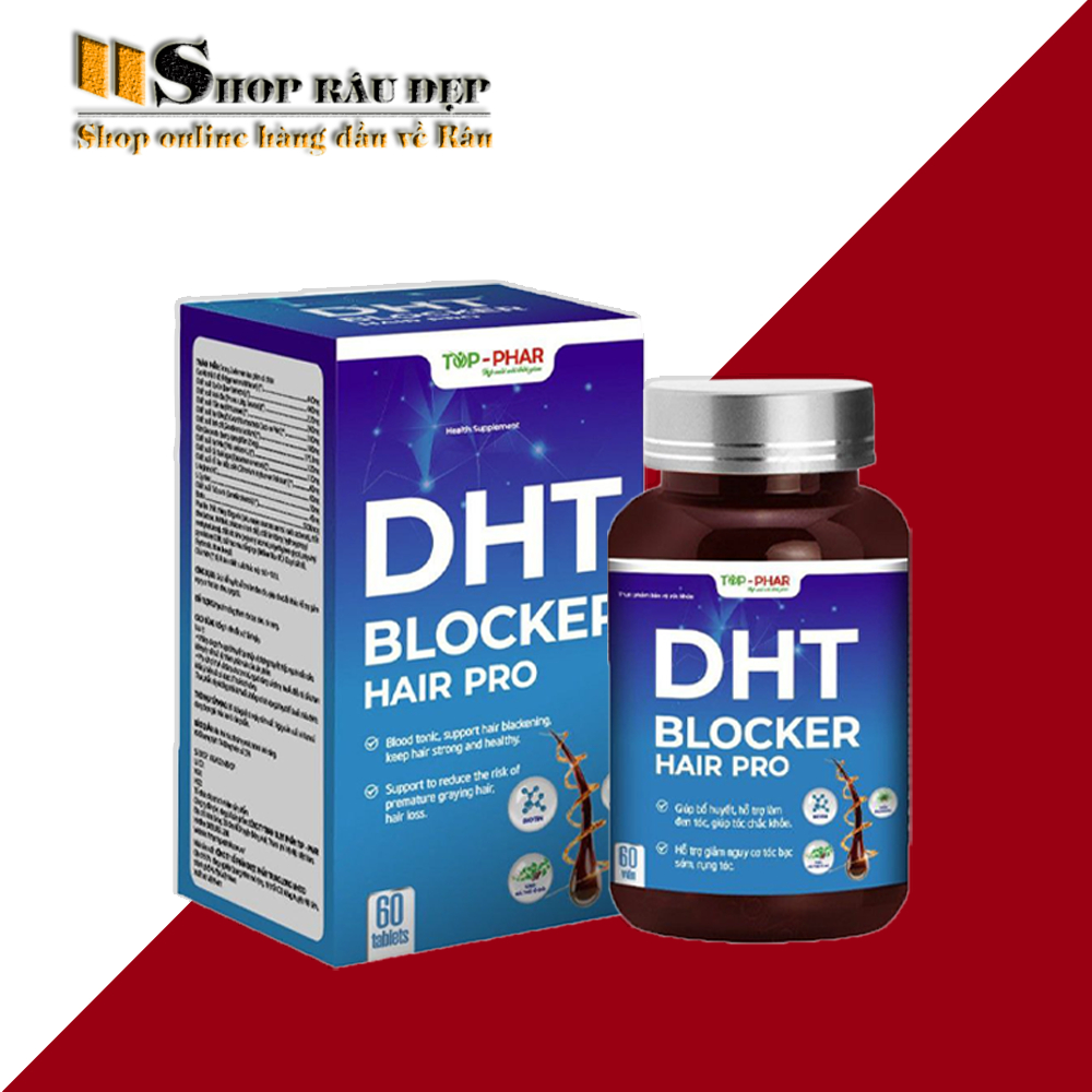 [DHT NÂNG CAO] DHT Blocker Good Hair Pro Chống DHT - Mọc tóc - Giảm Nhờn Da Đầu