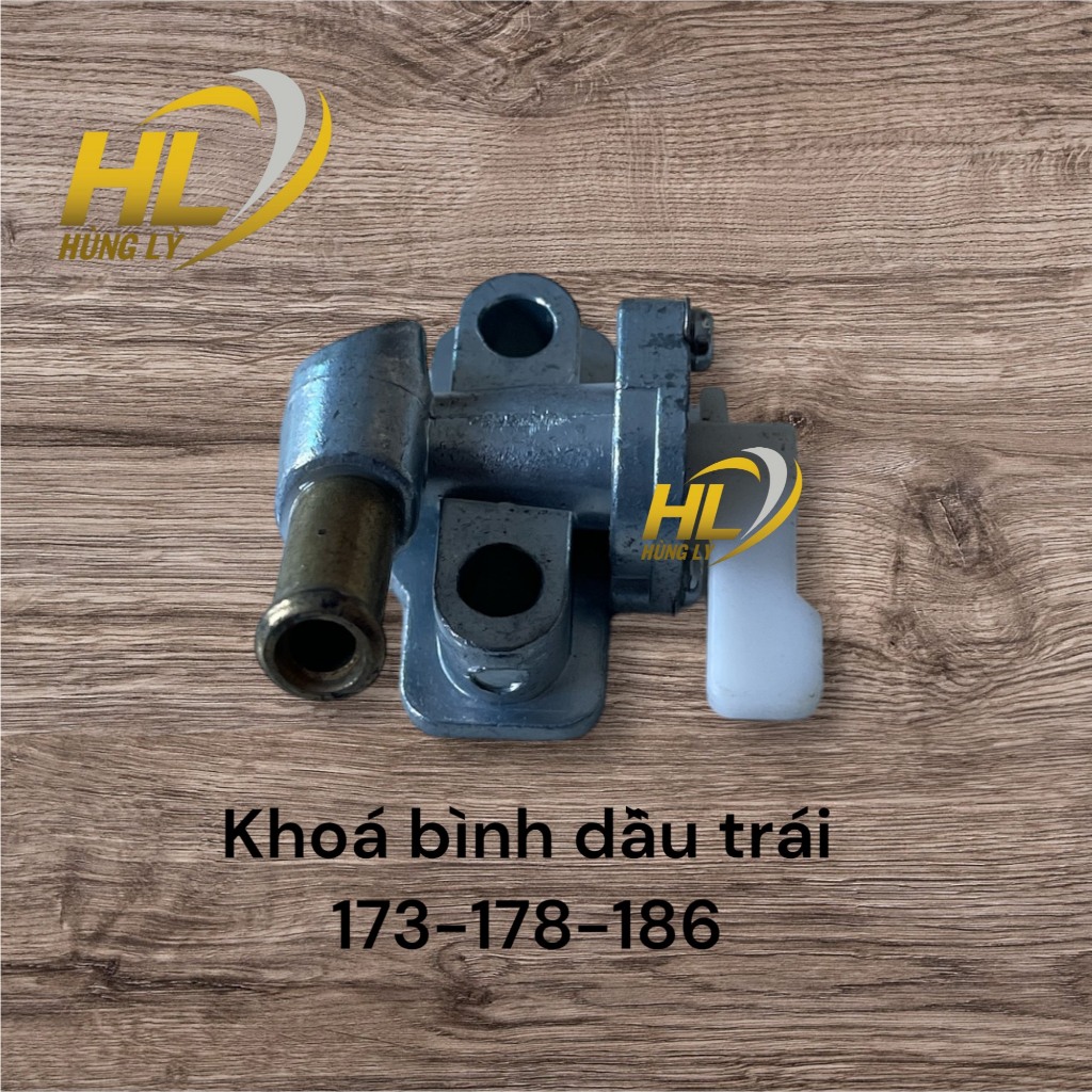 Khóa Bình dầu trái 173=178=186  Phụ tùng máy cày