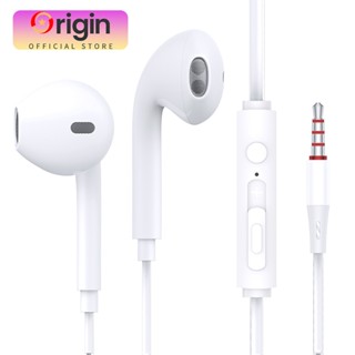 Tai nghe có dây nhét tai GOTECA jack tròn 3.5mm có micrô và tai nghe điều khiển âm lượng cho điện thoại laptop pc