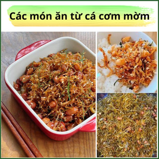 Cá Cơm Mờm Trắng {1KG/500G} Loại 1 - Cá Cơm Khô Nha Trang - Cá Cơm Mờm Khô con nhỏ trắng ngon