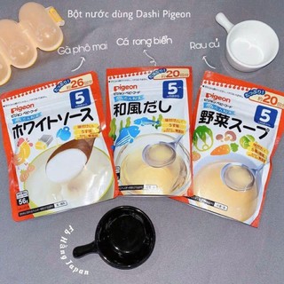 Nước dùng Dashi Pigeon cho bé 5M+ đủ vị