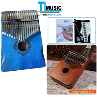 KA04 Đàn Kalimba 17 Phím - Đàn Kalimba Thumbs Piano Sử Dụng Ngón Tay TẶNG KÈM Búa Chỉnh Âm, Giấy Dán Nốt, Túi đựng..