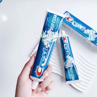 Kem Đánh Răng 3D Crest Plus Deep Clean Up To 2X 153g - 3D White Pro Advanced Whitening 147g Tím