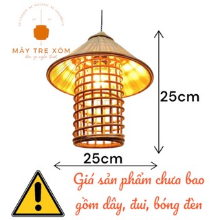 Đèn mây uốn trang trí treo thả trần