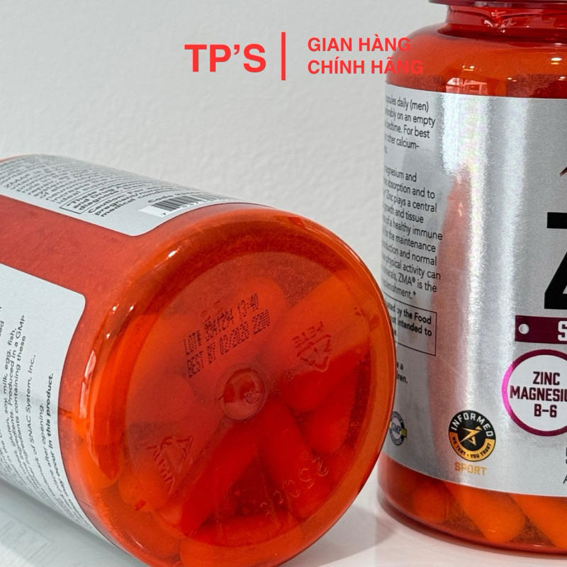 Viên Now ZMA Bổ Sung Vitamin Và Khoáng Chất Giúp Cải Thiện Giấc Ngủ Và Phục Hồi Cơ Bắp